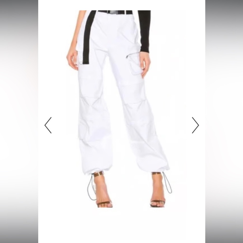 I.AM.GIA White Cargo Pants